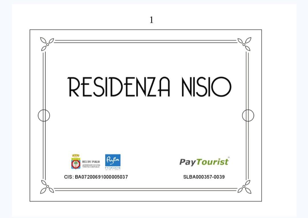Villa Residenza Nisio Bari Zimmer foto